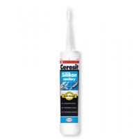 Санитарный силиконовый герметик Ceresit Silikon Sanitary 280г (белый)
